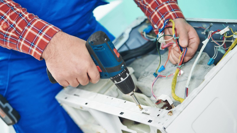 Beylikdüzü Samsung Samsung çamaşır makinesi kart tamiri – Su almama arızası orijinal parça ile giderildi. - Teknik servis örneği